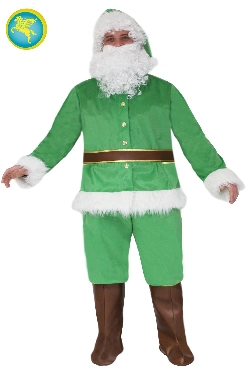 BABBO NATALE ADULTO TRADIZIONALE VERDE